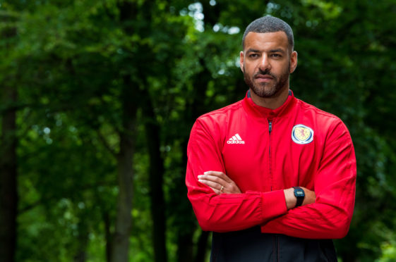 Scotland coach Steven Reid.