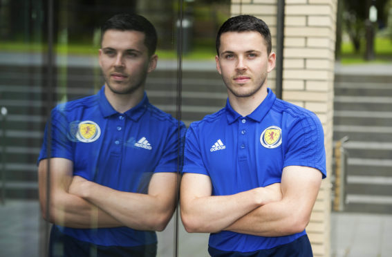 Scotland winger Lewis Morgan.