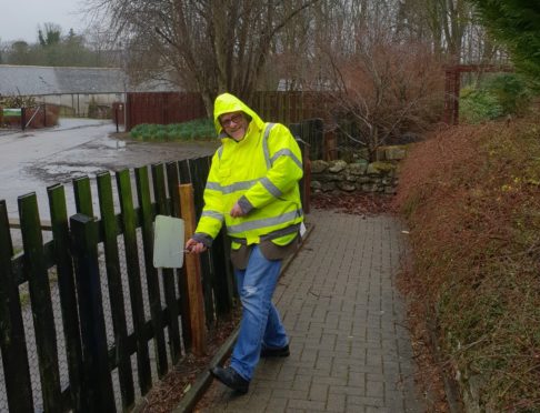 The SAMH Cultivate group helped renovate the Carer's Garden at Aden Country Park