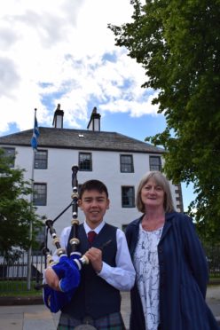 Moira Leslie, Chair of Friends of Highland Music.