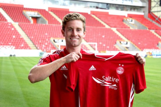 Jon Gallagher has joined the Dons on loan. Pic: AFC Media.