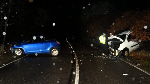 Sally-Ann Henderson has been convicted of careless driving after causing a crash on the A93 last year.