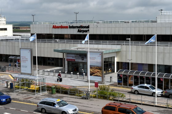 Aberdeen International Airport.