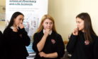 Pupils were shown how genetics can make some people "super-tasters" and able to recognise bitter flavours that others can't.