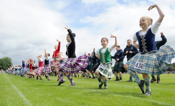 Inverness Highland Games, Bught Park. Picture by Sandy McCook