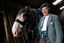 Horseman Willie Gray with Mac the horse