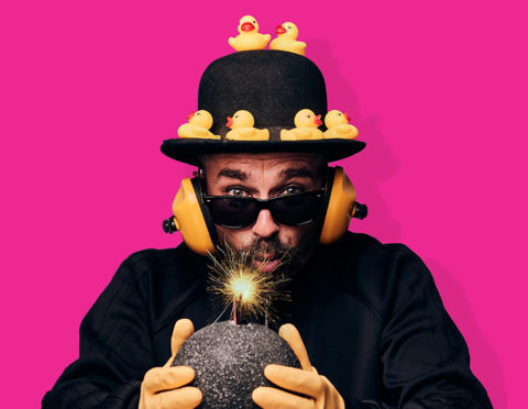 Seska will perform his show Quack Quack Bang! at this year's Aberdeen International Comedy Festival