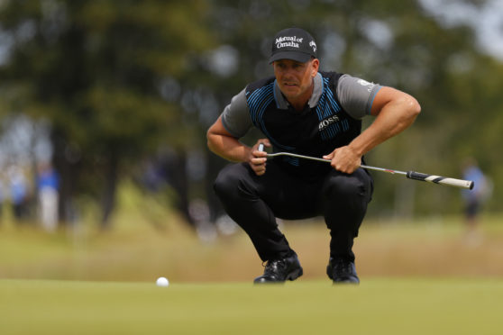 Henrik Stenson of Sweden putts on the 9th hole during day 1 of the Aberdeen Standard Investments Scottish Open at The Renaissance Club.  (Photo by Kevin C. Cox/Getty Images)