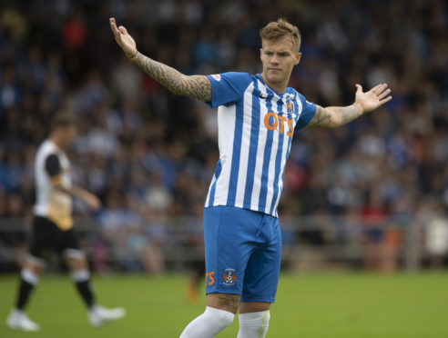 21/07/18 BETFRED CUP
DUMBARTON V KILMARNOCK
C&G SYSTEM STADIUM
Lee Erwin in action for Kilmarnock