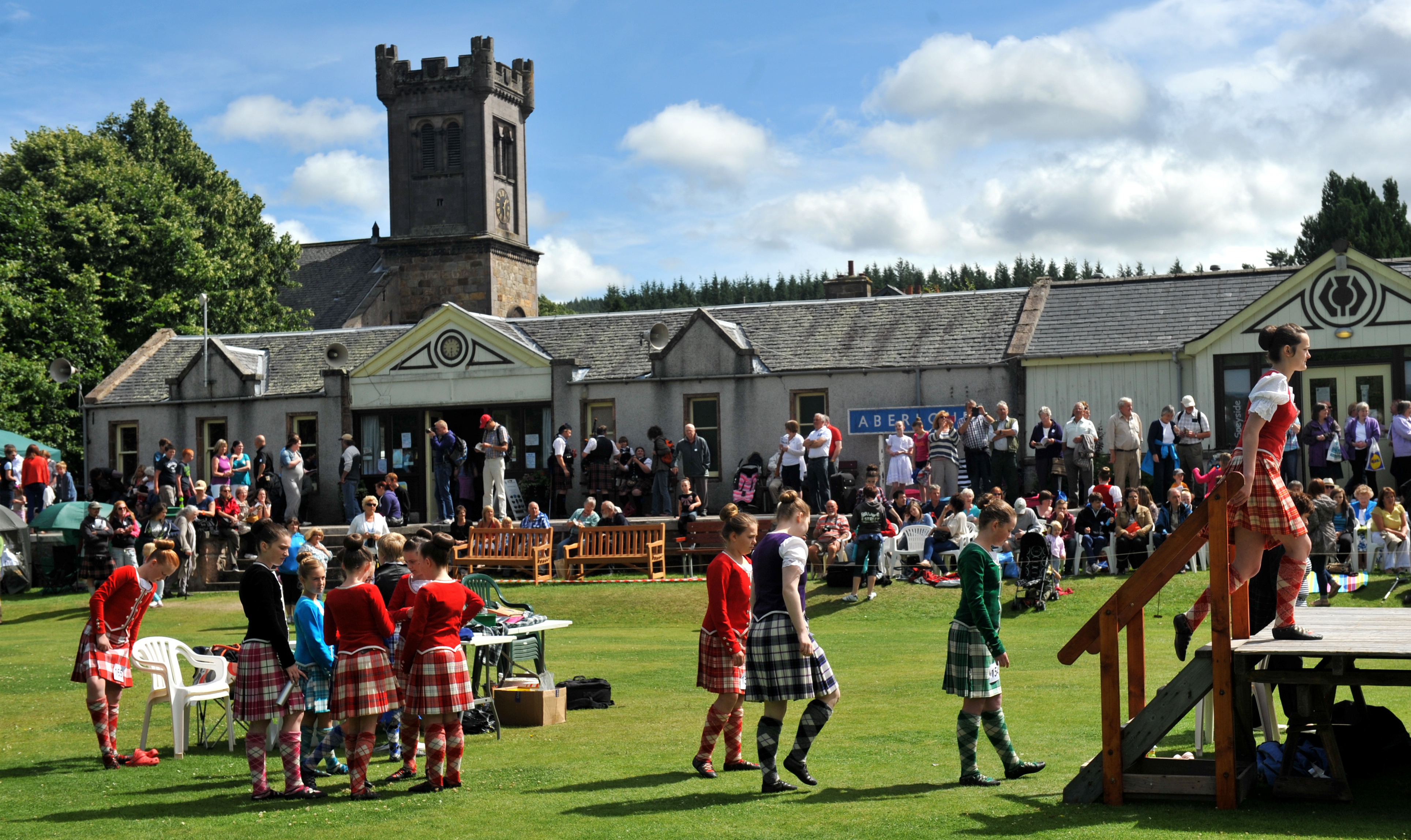 Aberlour Highland Games.