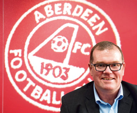 Aberdeen's commercial director Rob Wicks