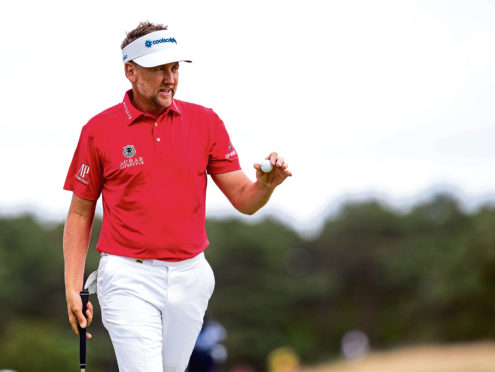 11/07/19 ABERDEEN STANDARD INVESTMENTS (SCOTTISH OPEN)
DAY TWO
THE RENAISSANCE CLUB - NORTH BERWICK
Ian Poulter in action on Day 2 of the Aberdeen Standard Investments Scottish Open.