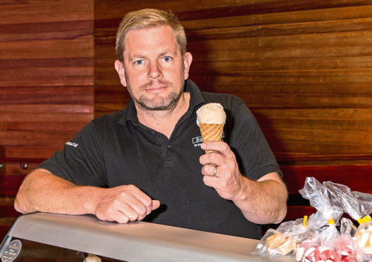 James Crean-Smith of Balvenie Street, Dufftown Ice Cream