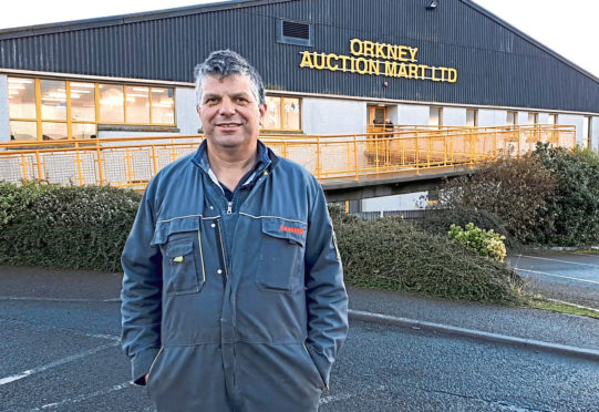 Orkney farmer Paul Ross