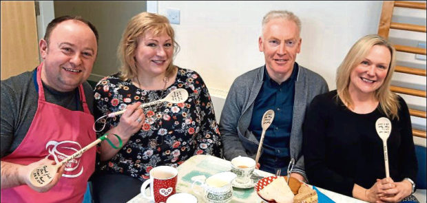 Don Allan, Suzanne Nicol, Calvin Little and Lesley Lawrie from the Maud Centre will battle it out to see who the best baker is.