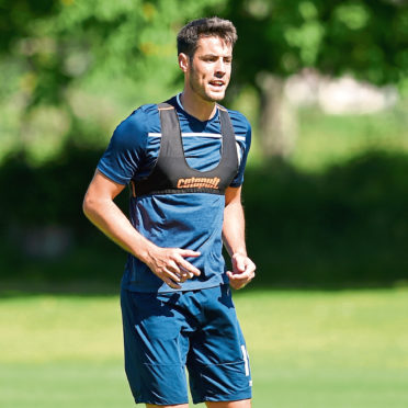 Picture by SANDY McCOOK  27th June '19
Ross County in pre season training.  Brian Graham.