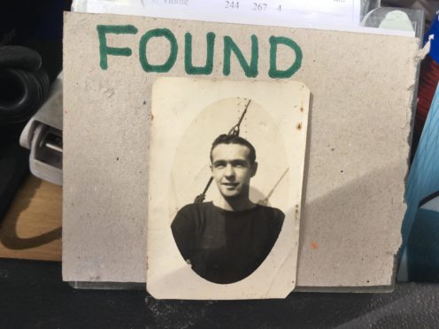 The mystery photograph left at Hazlehead Golf Course.