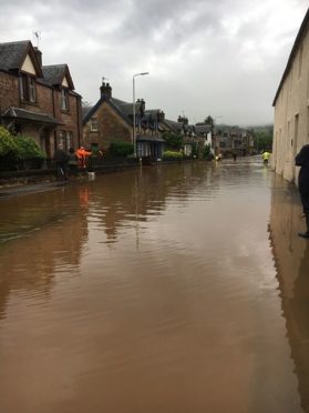 Flooding in Dingwall