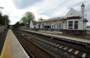 Pictured is Laurencekirk Train Station.