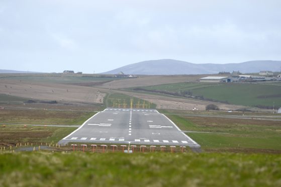 Kirkwall Airport.