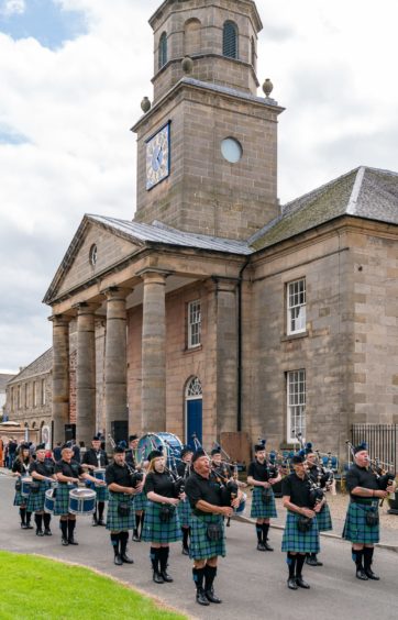 The Buckie and District Pipe Band