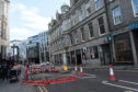 Broad Street is closed for a week while repairs are carried out.