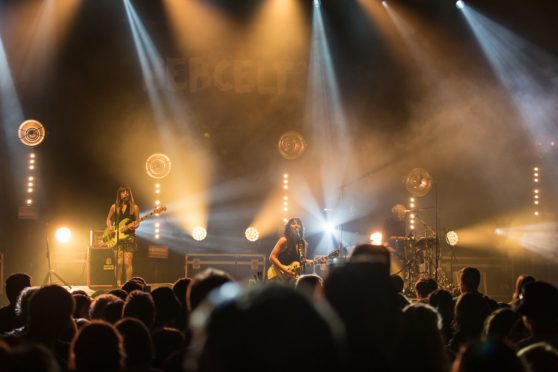 Headliner KT Tunstall has praised the festival after returning for the first time since 2011. Picture by Colin Cameron