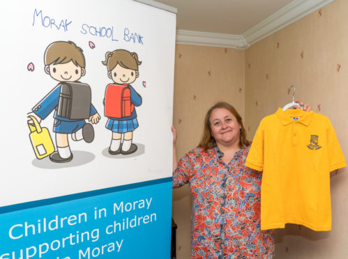 Debi Weir, founder of the Moray School Bank.