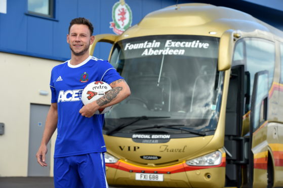 New Cove Rangers captain Mitch Megginson.