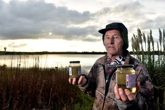 Ian Muir, a fisherman at the loch who claims the AWPR has destroyed the fishing at the loch.