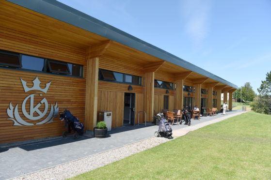 The new Kings Golf Course in Inverness which was played by its members for the first time yesterday.