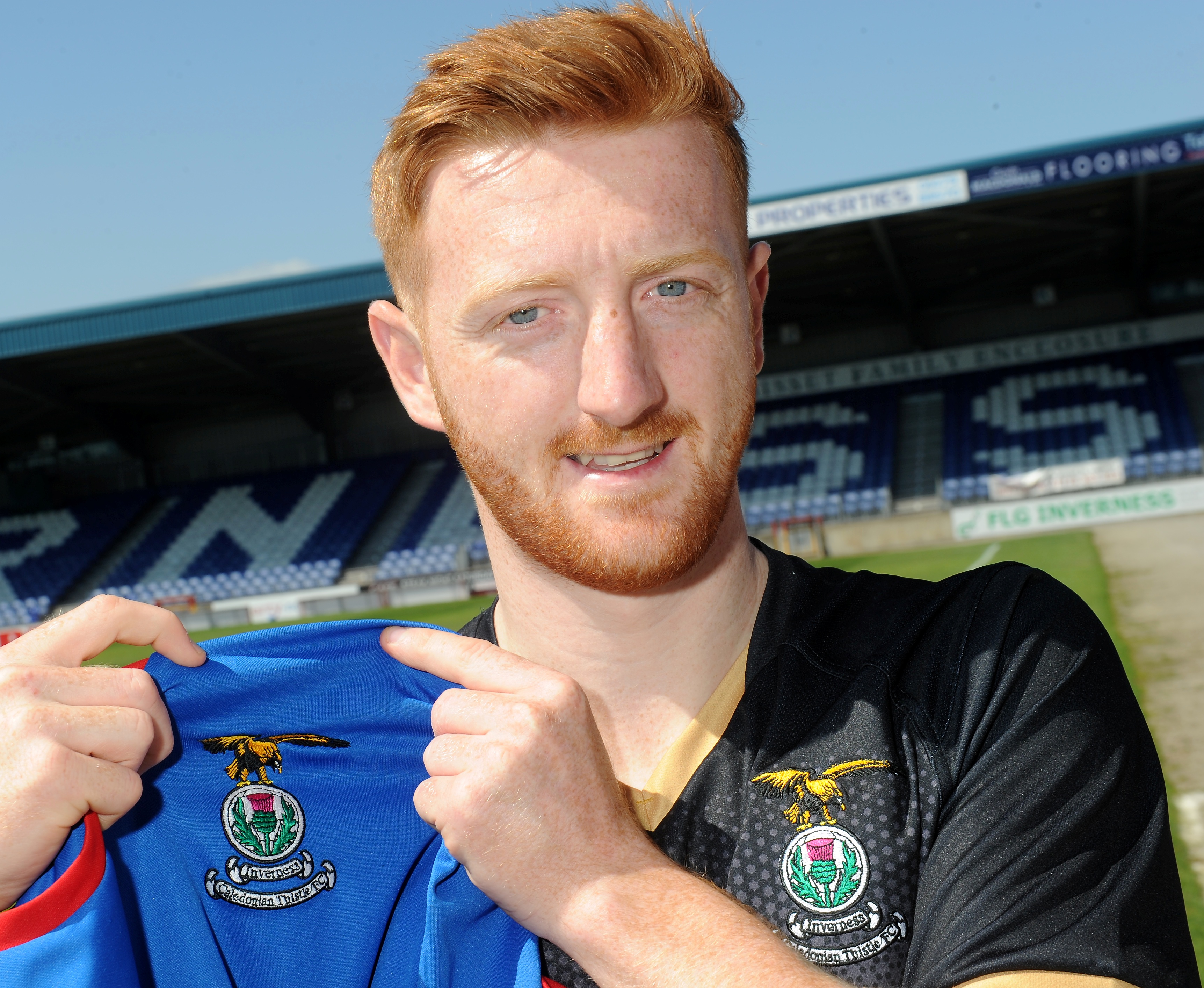 Inverness Caley Thistle signing David Carson.