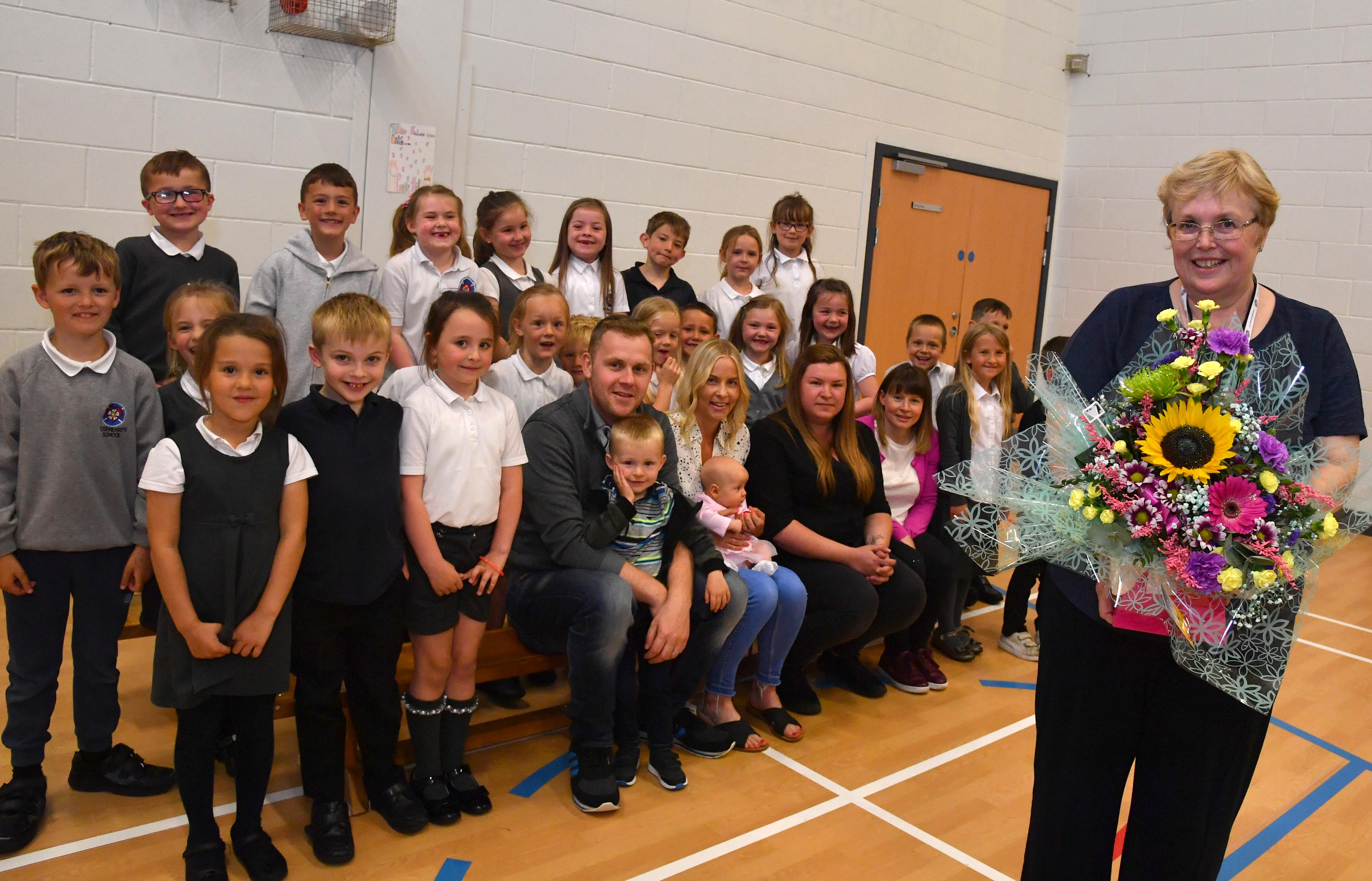 Ann Brown has retired from Rosehearty Primary after almost 30 years.