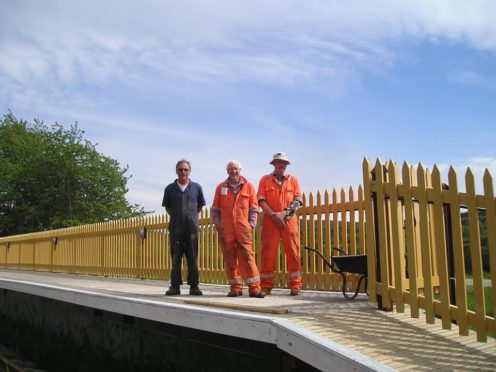 The new West Lodge platform