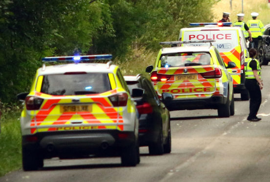 A serious RTA in involving 3 vehicles closed the A819 south of Kilmore oban argyll picture kevin mcglynn