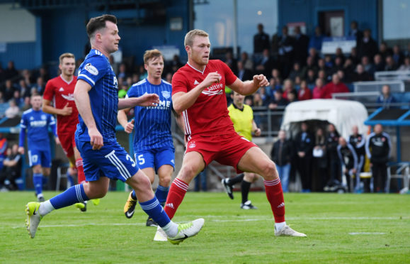 Sam Cosgrove opened the scoring against Peterhead