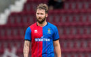 James Keatings in action for Inverness.