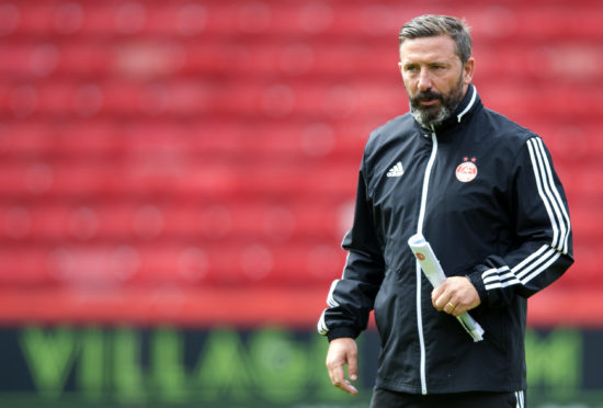 Aberdeen manager Derek McInnes.