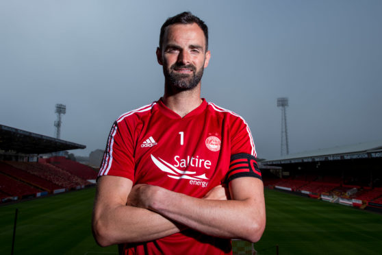 New Aberdeen club captain Joe Lewis.