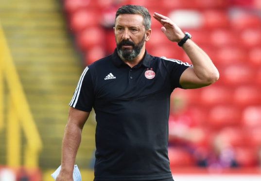 Aberdeen manager Derek McInnes.