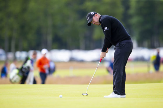 Scotland's Richie Ramsay in action on Day 2 of the Aberdeen Standard Investments Scottish Open.