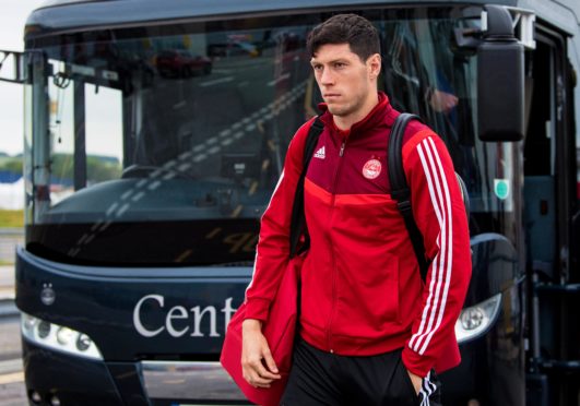 Aberdeen defender Scott McKenna.