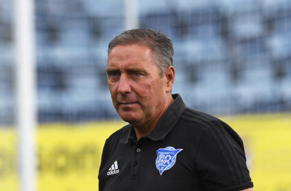 Peterhead manager Jim McInally.