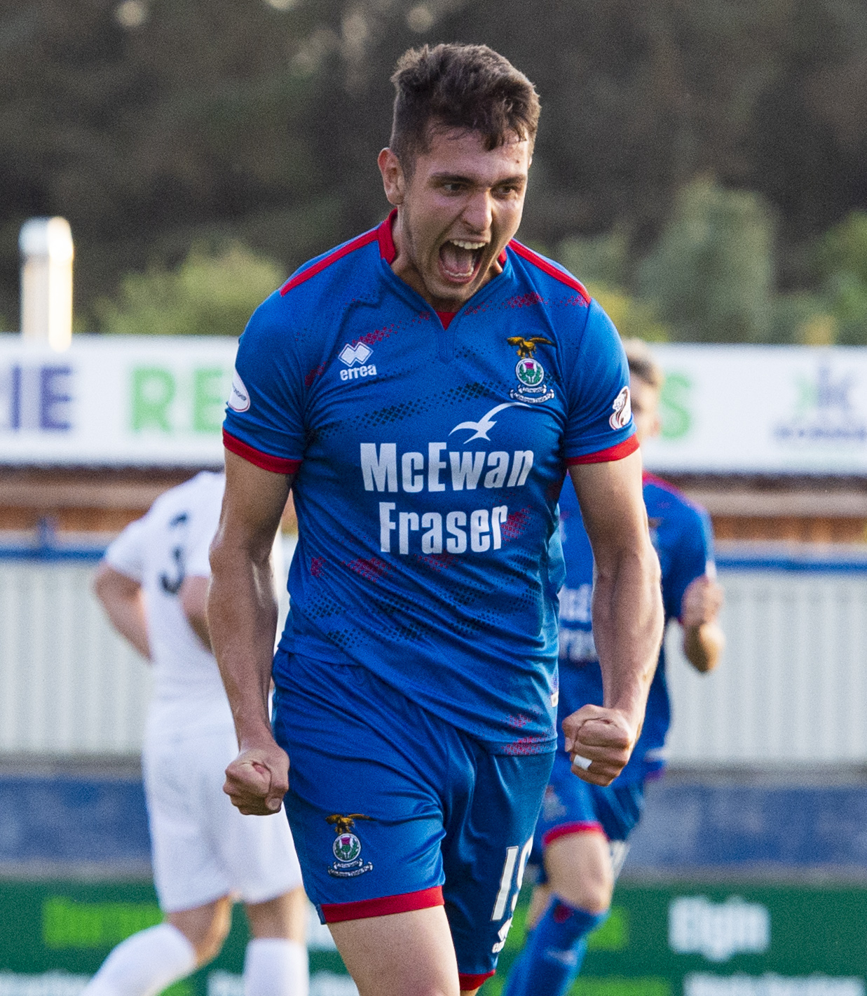 23/07/19 BETFRED CUP: GROUP D
INVERNESS CT V COVE RANGERS
CALEDONIAN STADIUM - INVERNESS
Inverness’ Nikolay Todorov celebrates his goal to make it 3-2