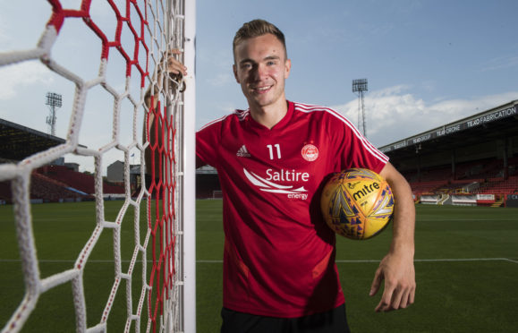 Aberdeen midfielder Ryan Hedges