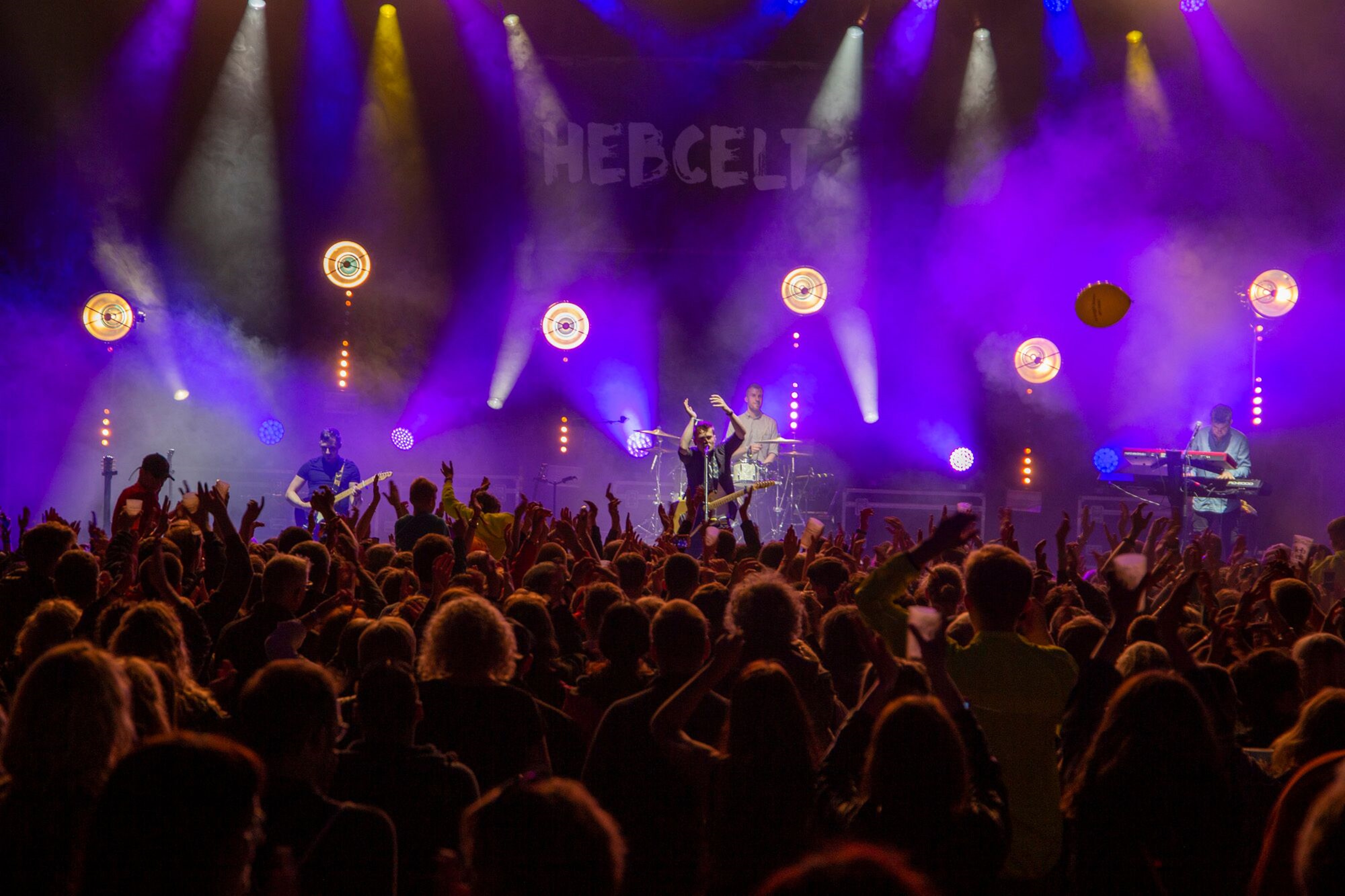 Tide Lines headlined the HebCelt 2019 festival after playing at the previous two years events. Picture by Fiona Rennie.