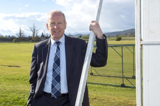 Aberdeenshire CC president, Willie Donald