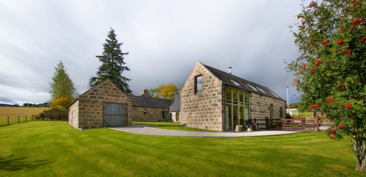 How cattle steading was transformed into stunning Aberdeenshire countryside retreat