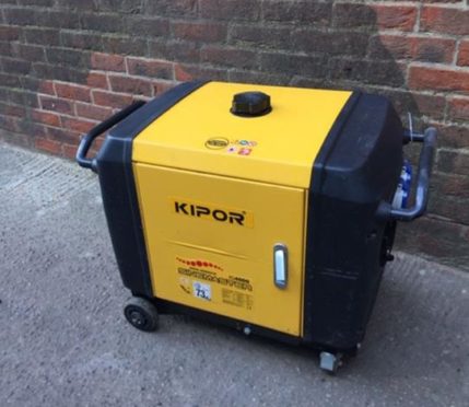 The Kipor petrol generator