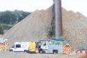 A man was injured at Methlick Quarry. Pic Newsline